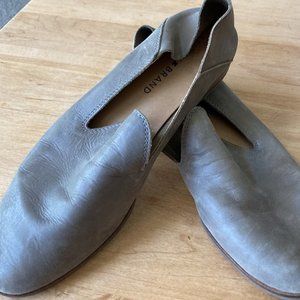 Lucky Brand Ellanzo Leather Loafers - Beige